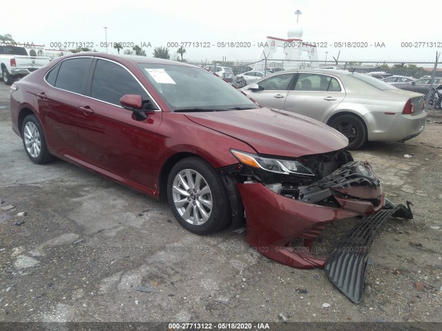 TOYOTA CAMRY 2018 4t1b11hk2ju529165