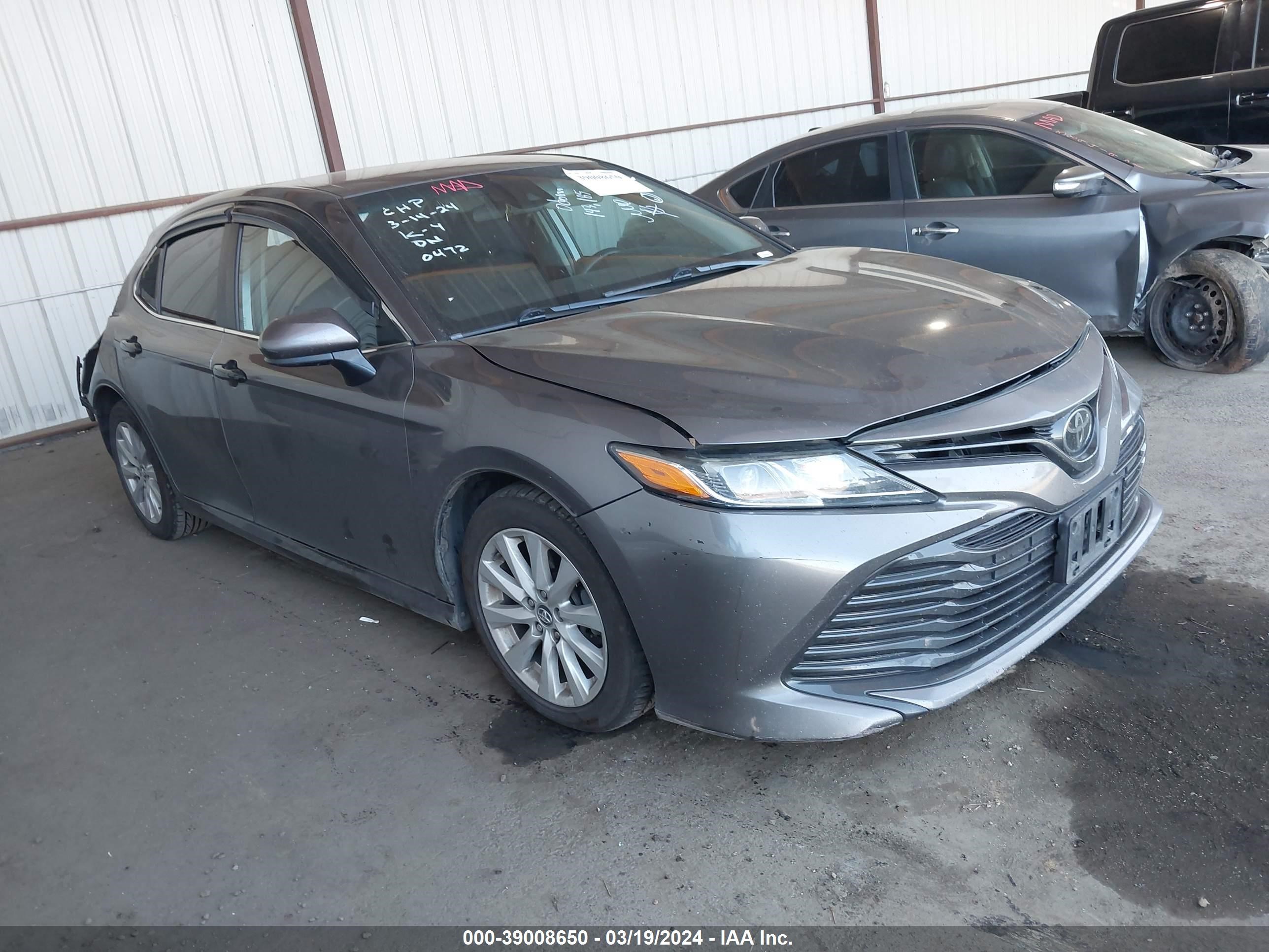 TOYOTA CAMRY 2019 4t1b11hk2ku760472