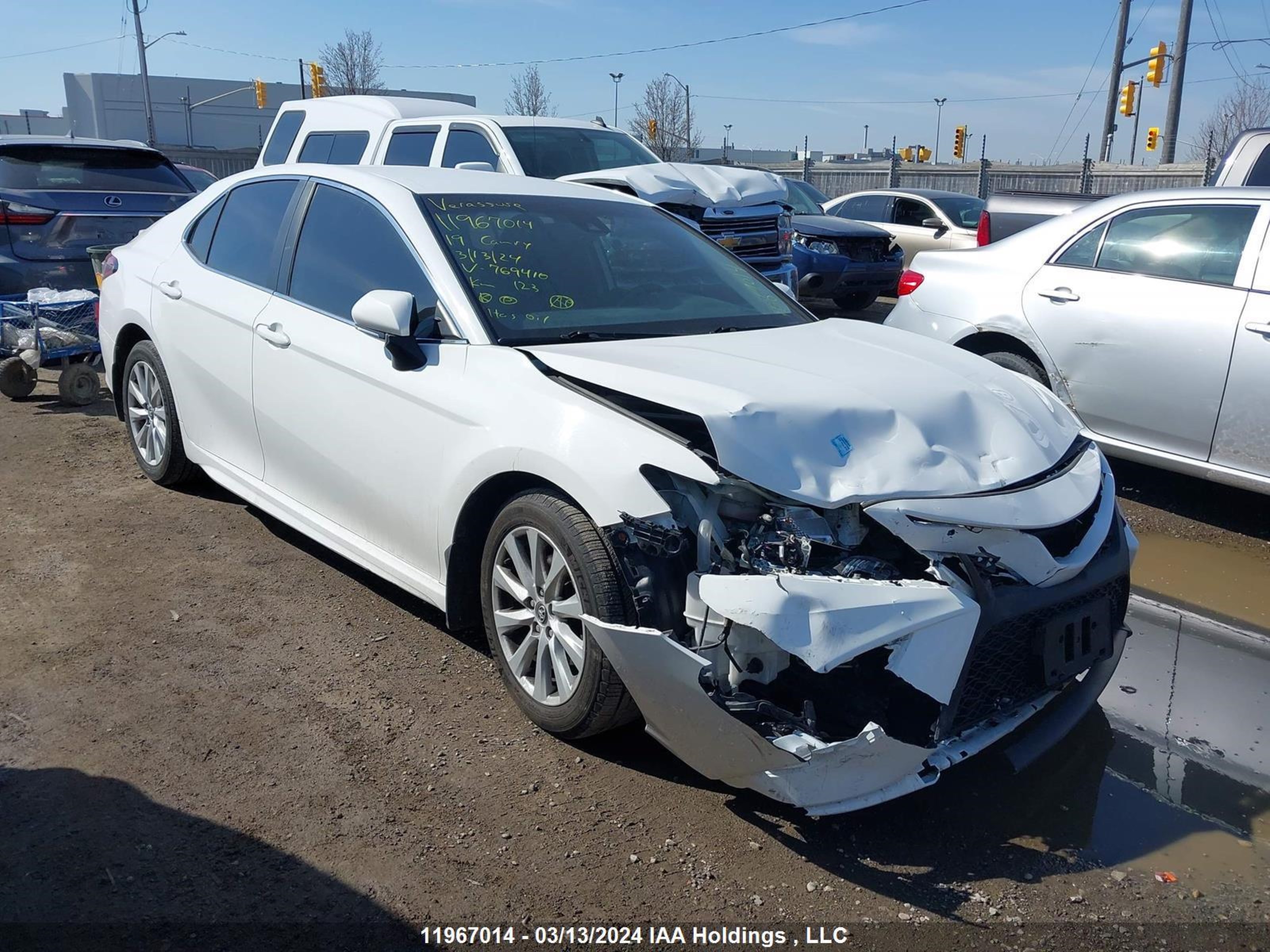 TOYOTA CAMRY 2019 4t1b11hk3ku769410