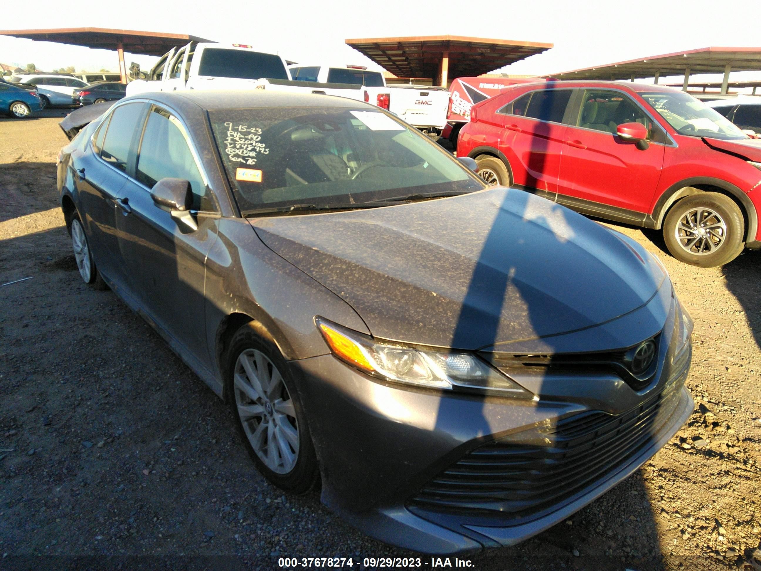 TOYOTA CAMRY 2019 4t1b11hk3ku848995