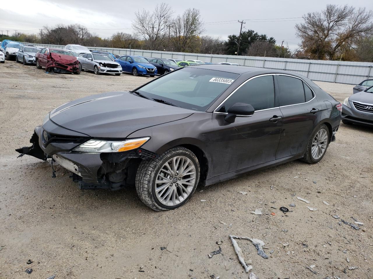 TOYOTA CAMRY 2018 4t1b11hk4ju043358