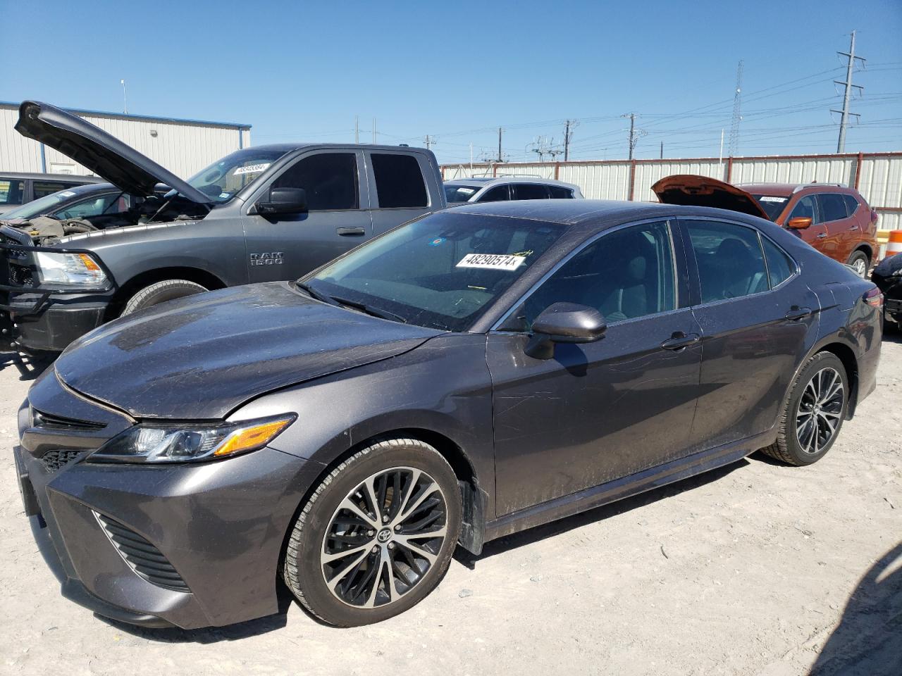 TOYOTA CAMRY 2018 4t1b11hk4ju657634