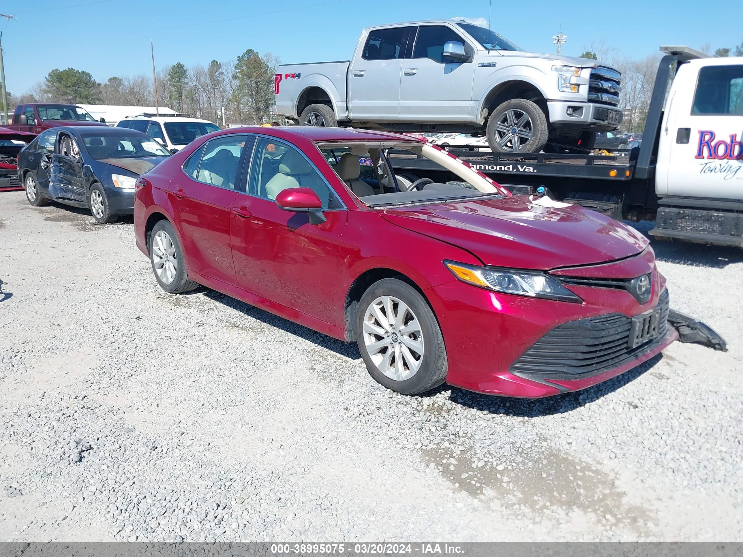 TOYOTA CAMRY 2018 4t1b11hk5ju647484