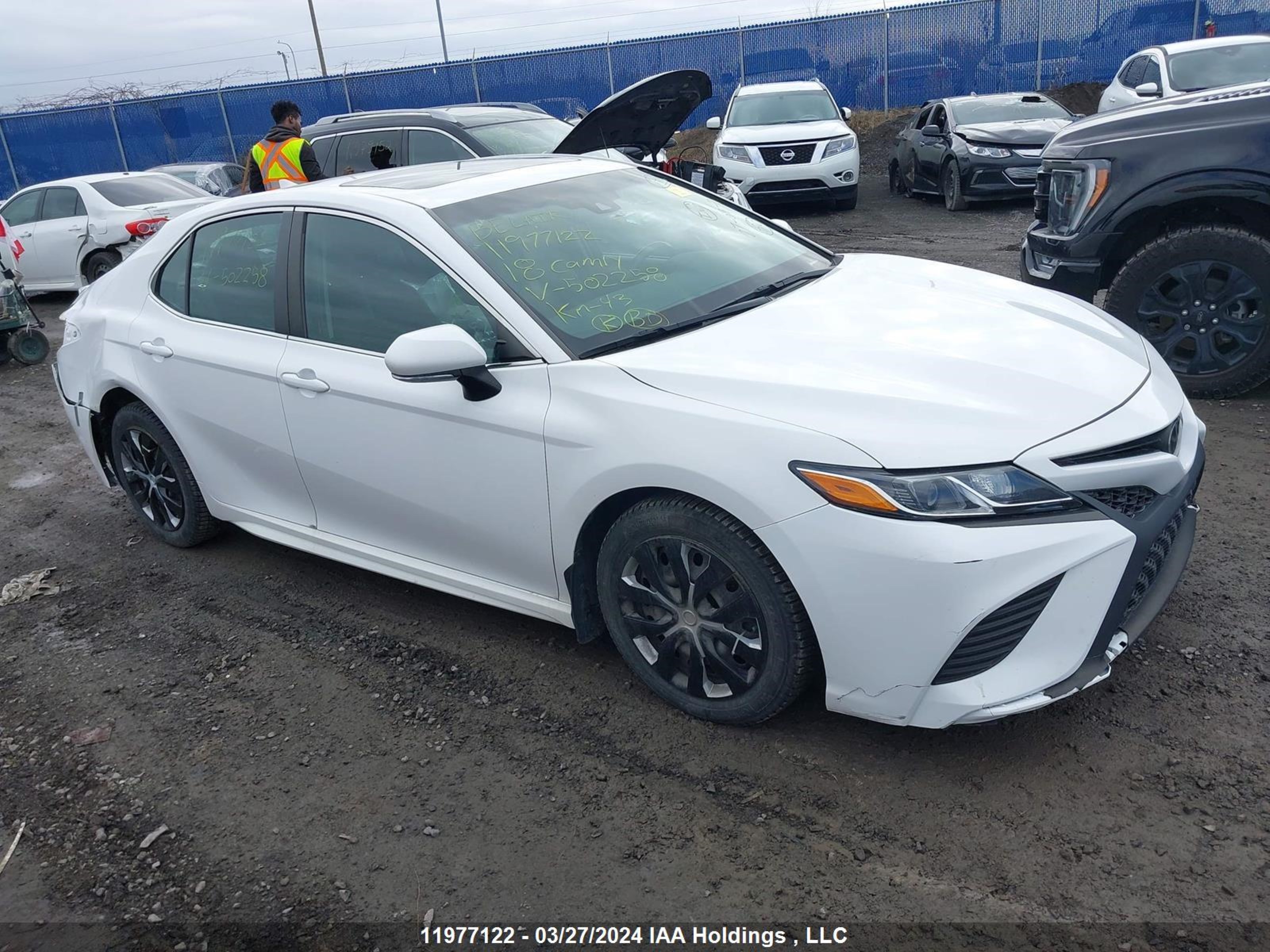 TOYOTA CAMRY 2018 4t1b11hk6ju502258