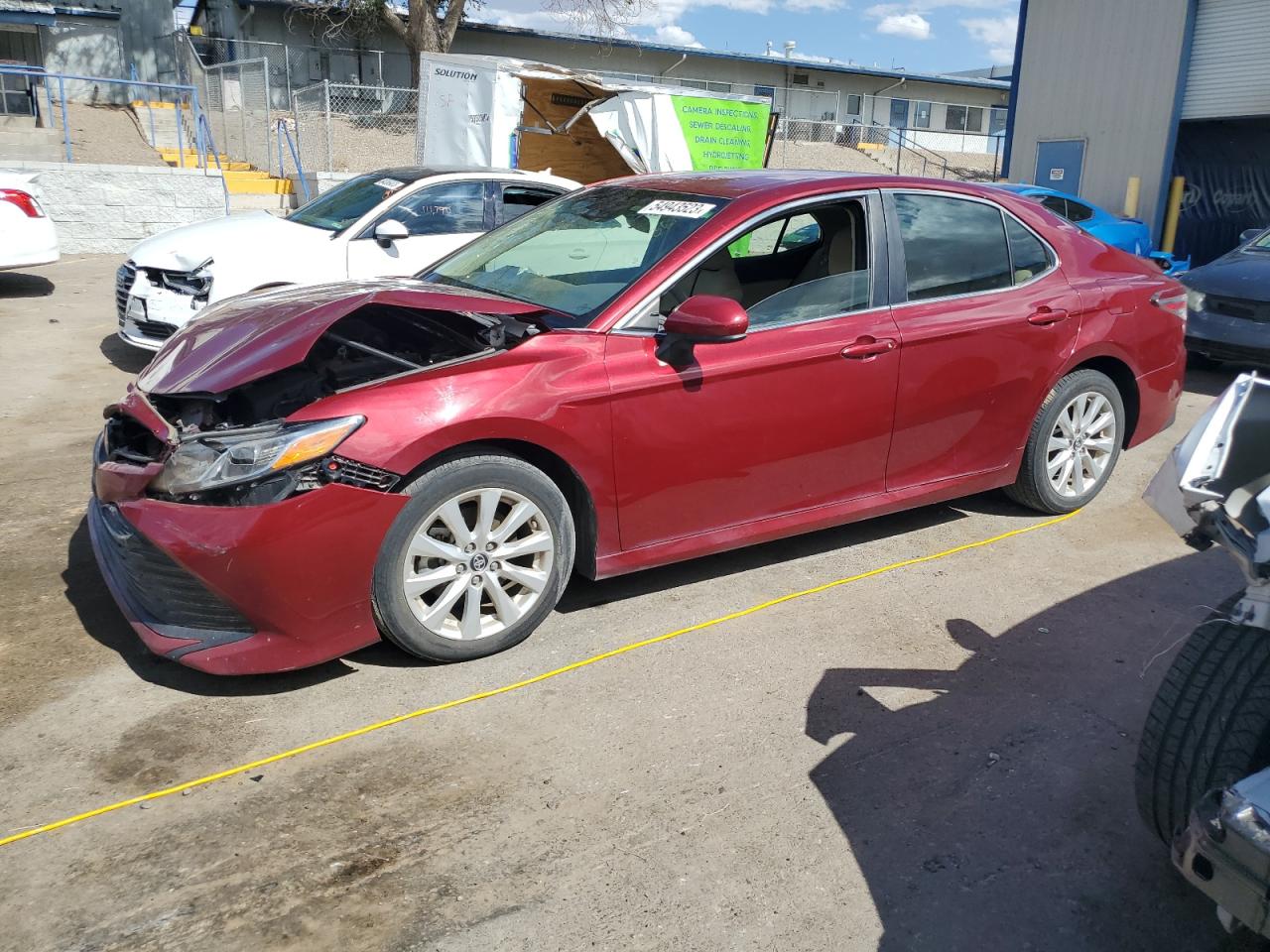 TOYOTA CAMRY 2018 4t1b11hk6ju542727