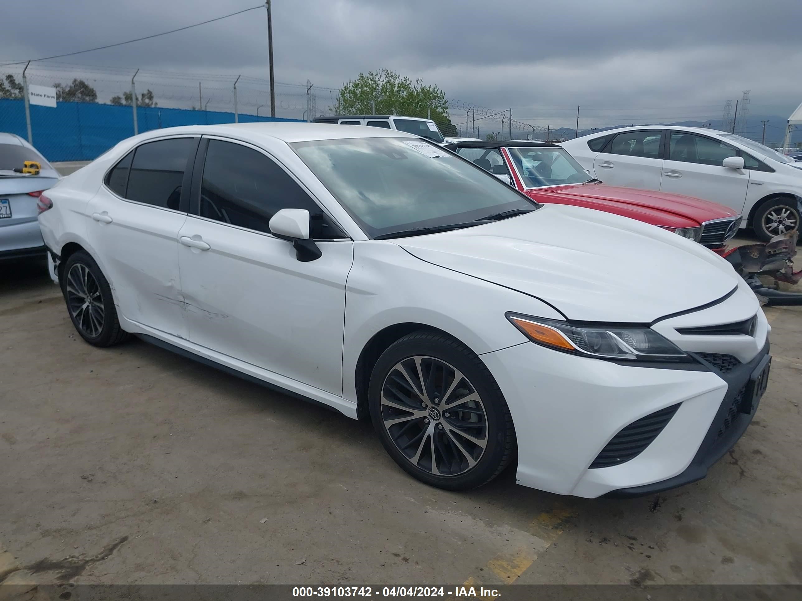 TOYOTA CAMRY 2019 4t1b11hk6ku198723