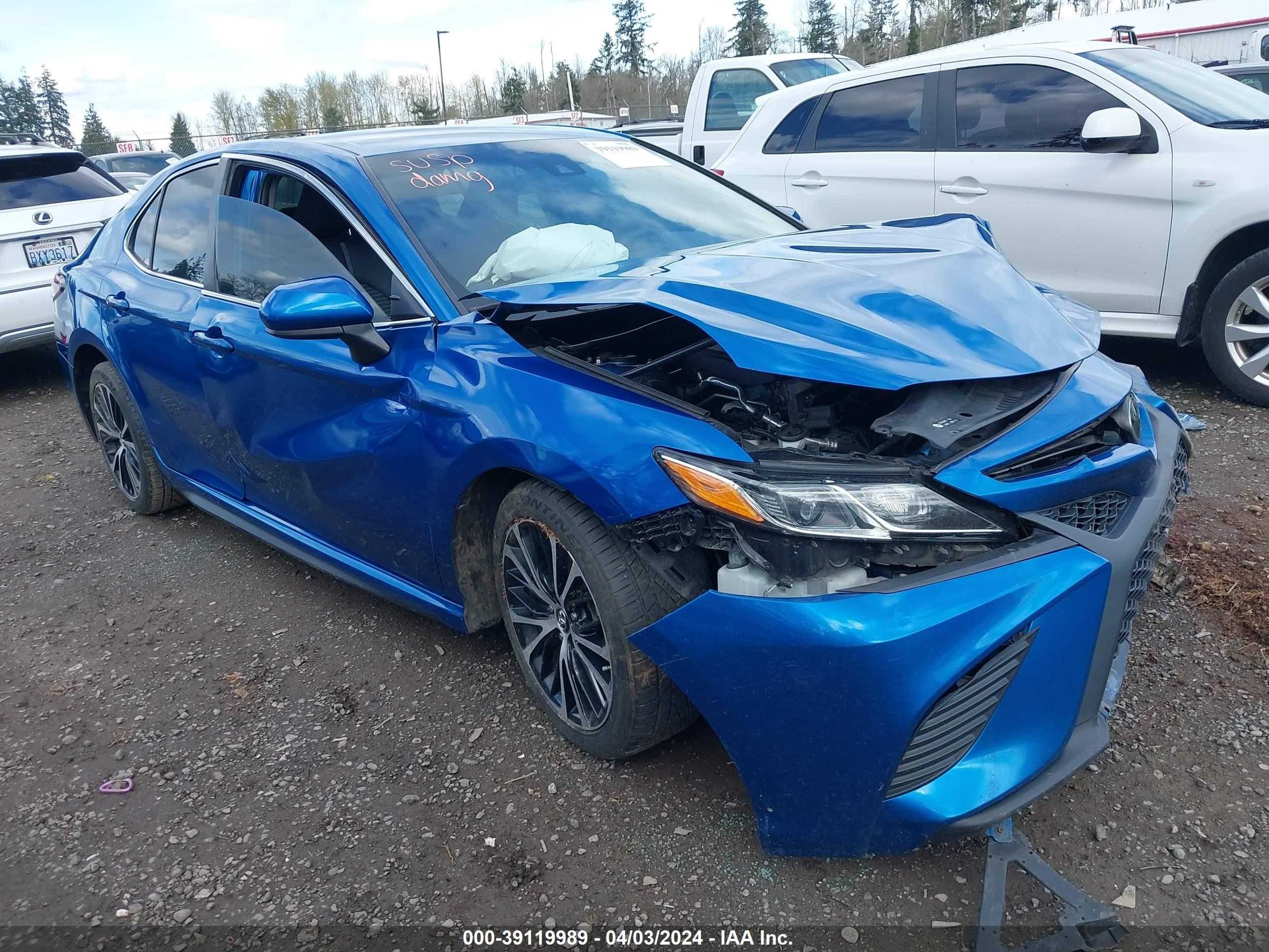 TOYOTA CAMRY 2018 4t1b11hk7ju067170