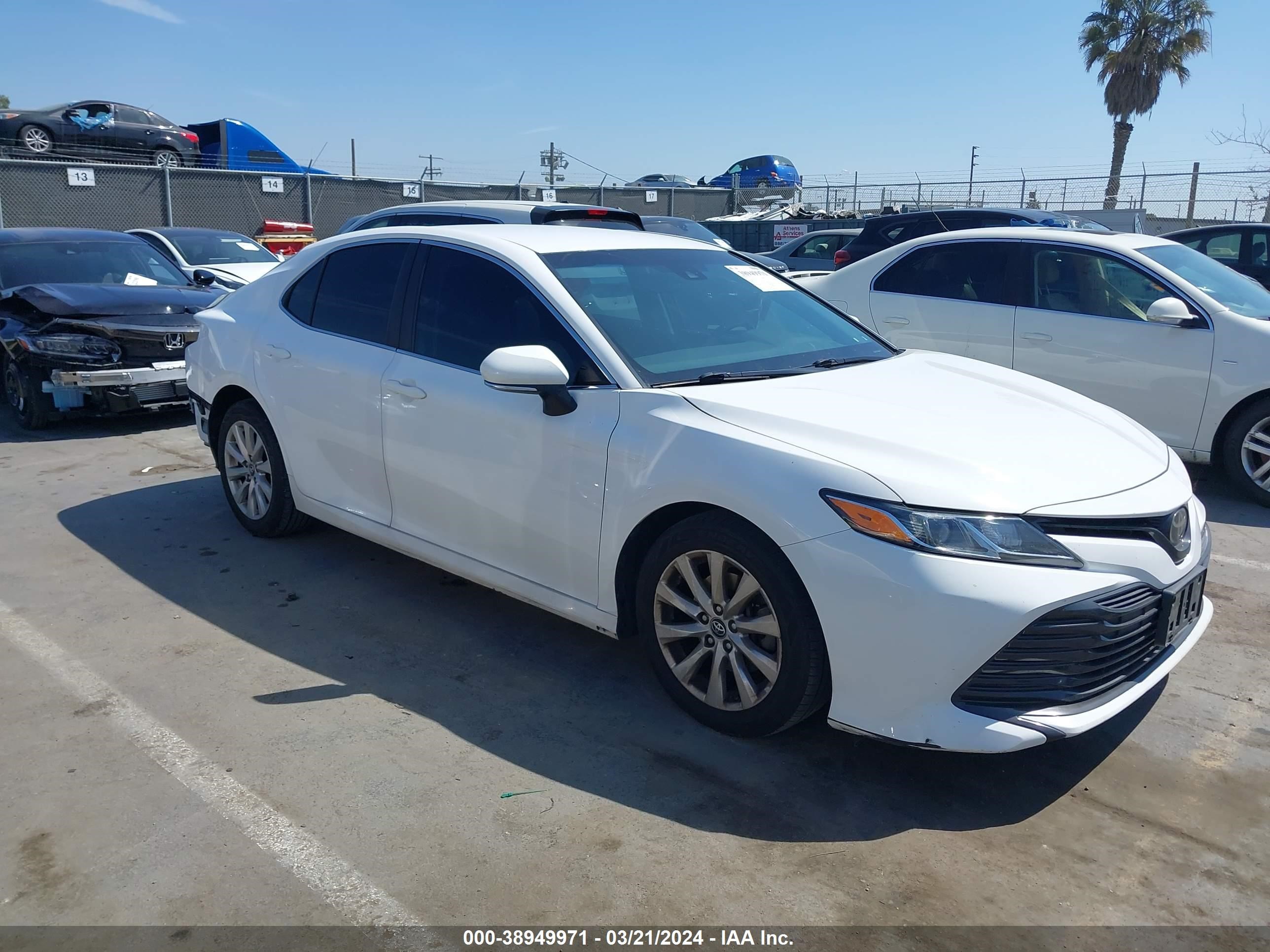 TOYOTA CAMRY 2018 4t1b11hk7ju533759