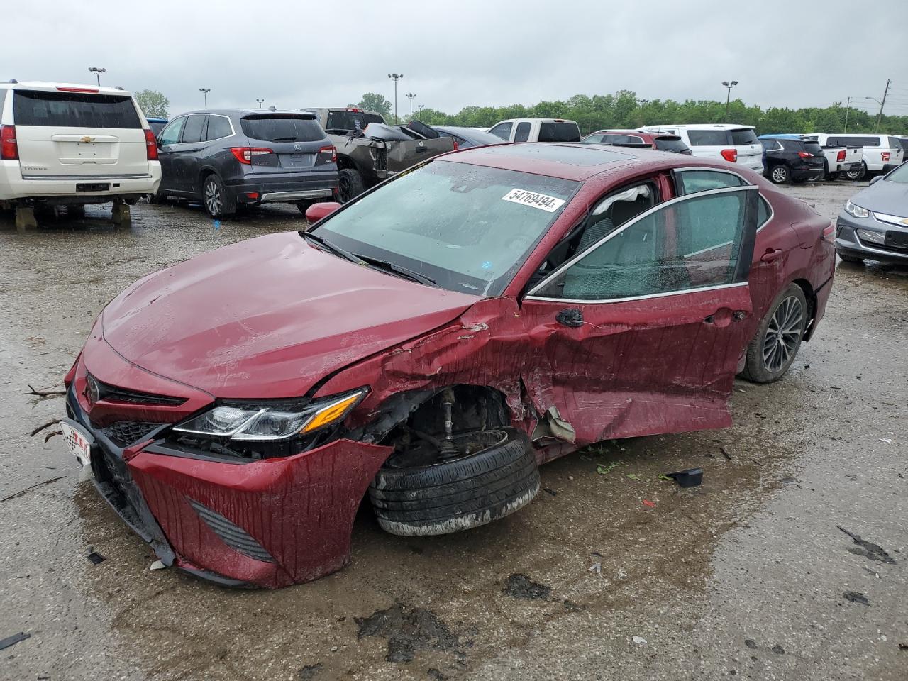 TOYOTA CAMRY 2018 4t1b11hk7ju600313