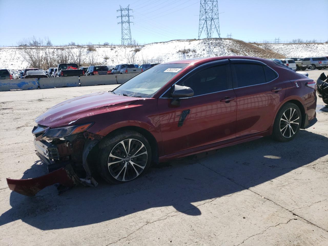 TOYOTA CAMRY 2018 4t1b11hk7ju607178