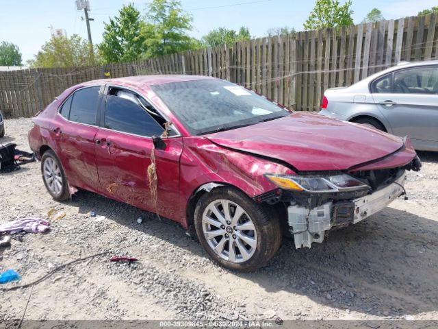 TOYOTA CAMRY 2018 4t1b11hk8ju504836