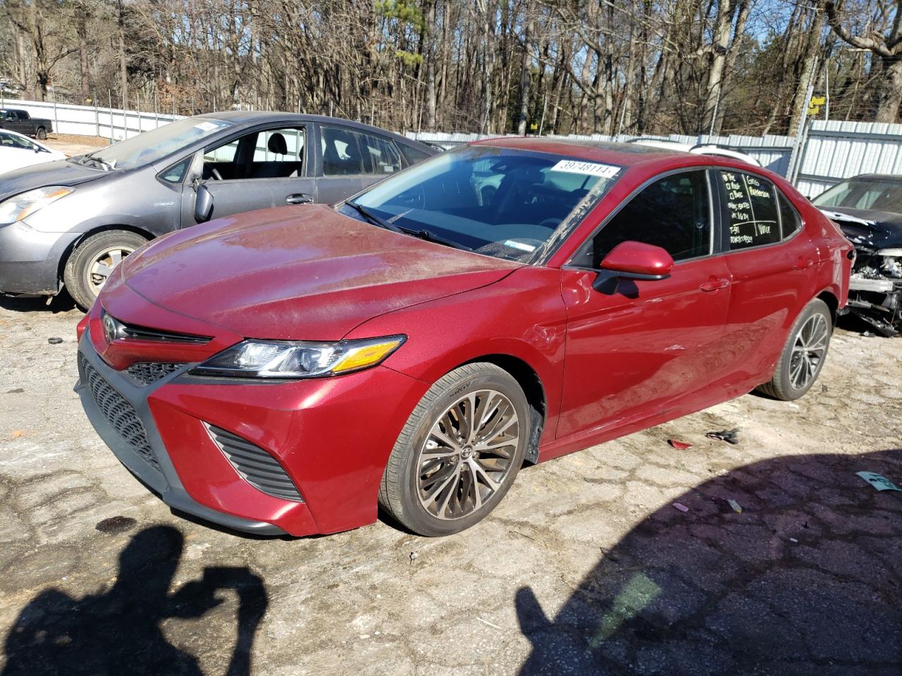 TOYOTA CAMRY 2018 4t1b11hk8ju542602