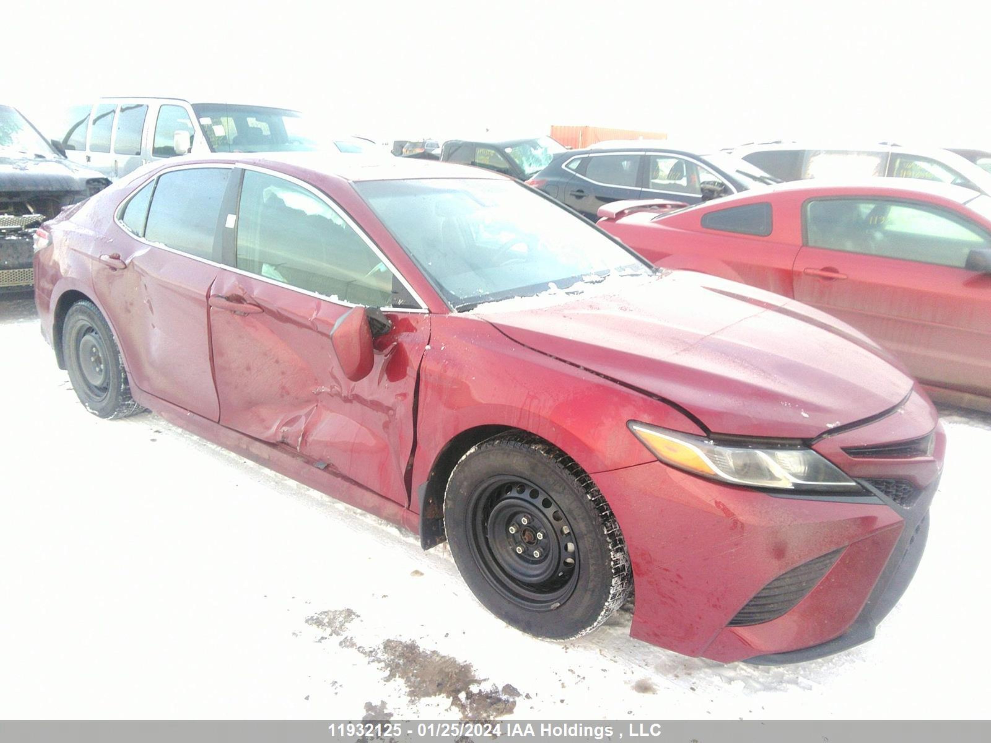 TOYOTA CAMRY 2018 4t1b11hk8ju579987