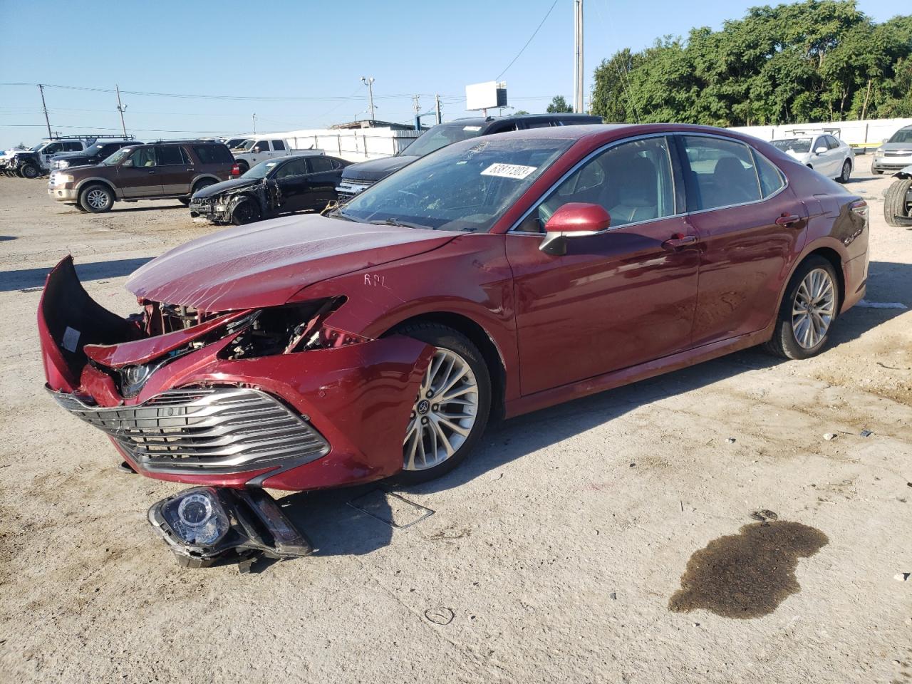 TOYOTA CAMRY 2018 4t1b11hk8ju583862