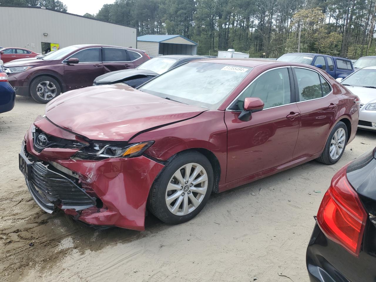 TOYOTA CAMRY 2018 4t1b11hk9ju560543