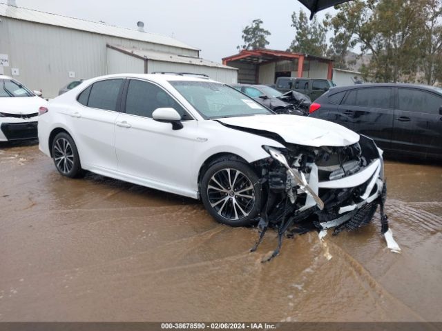 TOYOTA CAMRY HYBRID 2018 4t1b21hk0ju002271