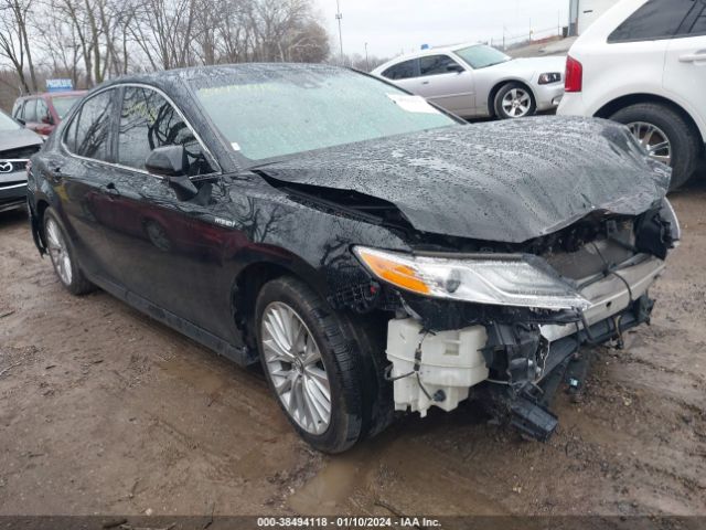 TOYOTA CAMRY HYBRID 2018 4t1b21hk0ju506657