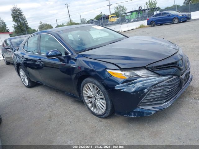 TOYOTA CAMRY HYBRID 2018 4t1b21hk1ju510121