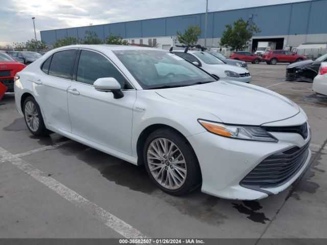 TOYOTA CAMRY HYBRID 2018 4t1b21hk3ju002913