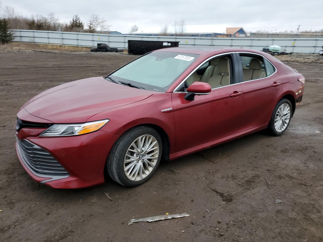 TOYOTA CAMRY 2018 4t1b21hk3ju501016