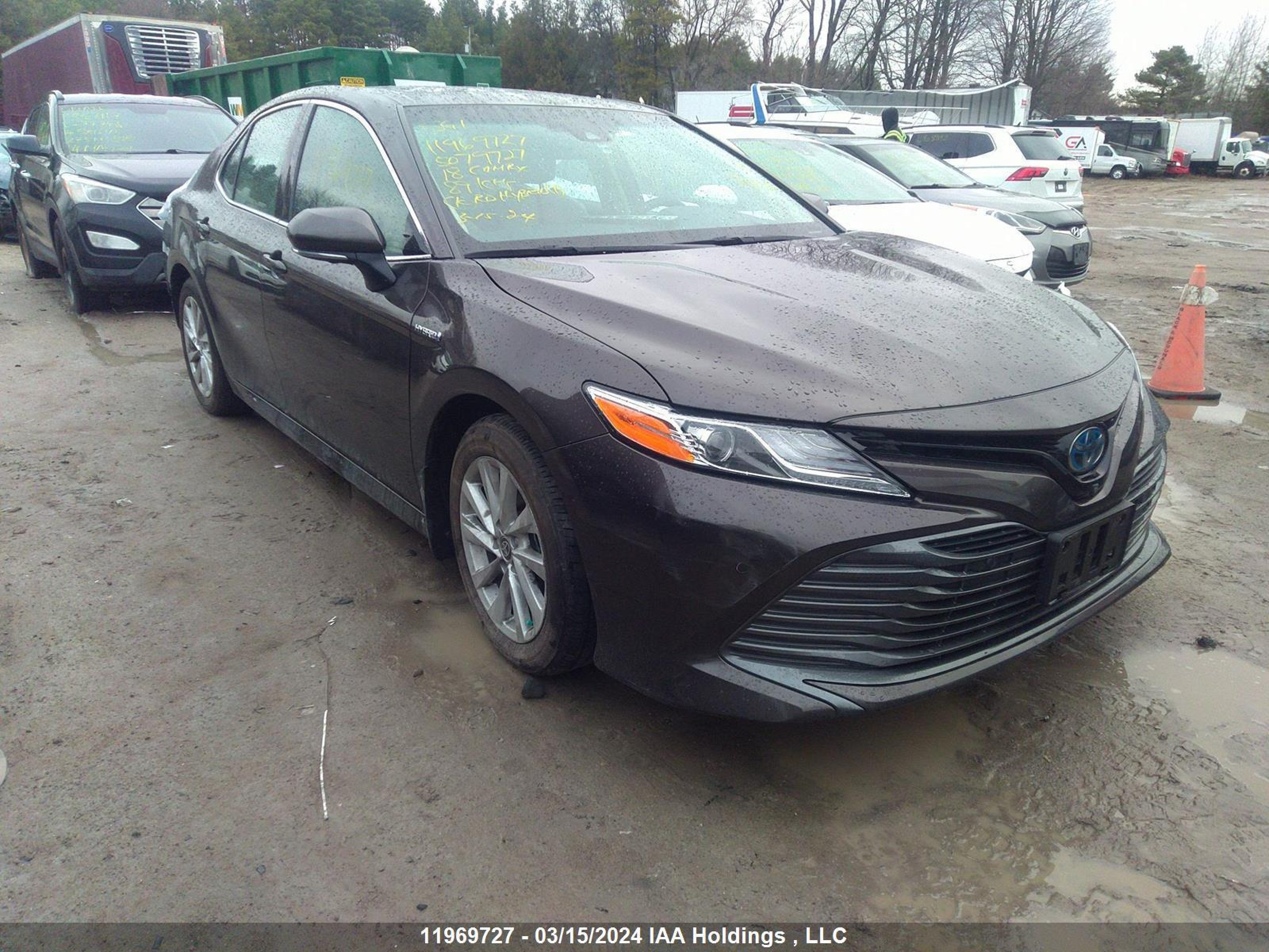 TOYOTA CAMRY 2018 4t1b21hk5ju507822