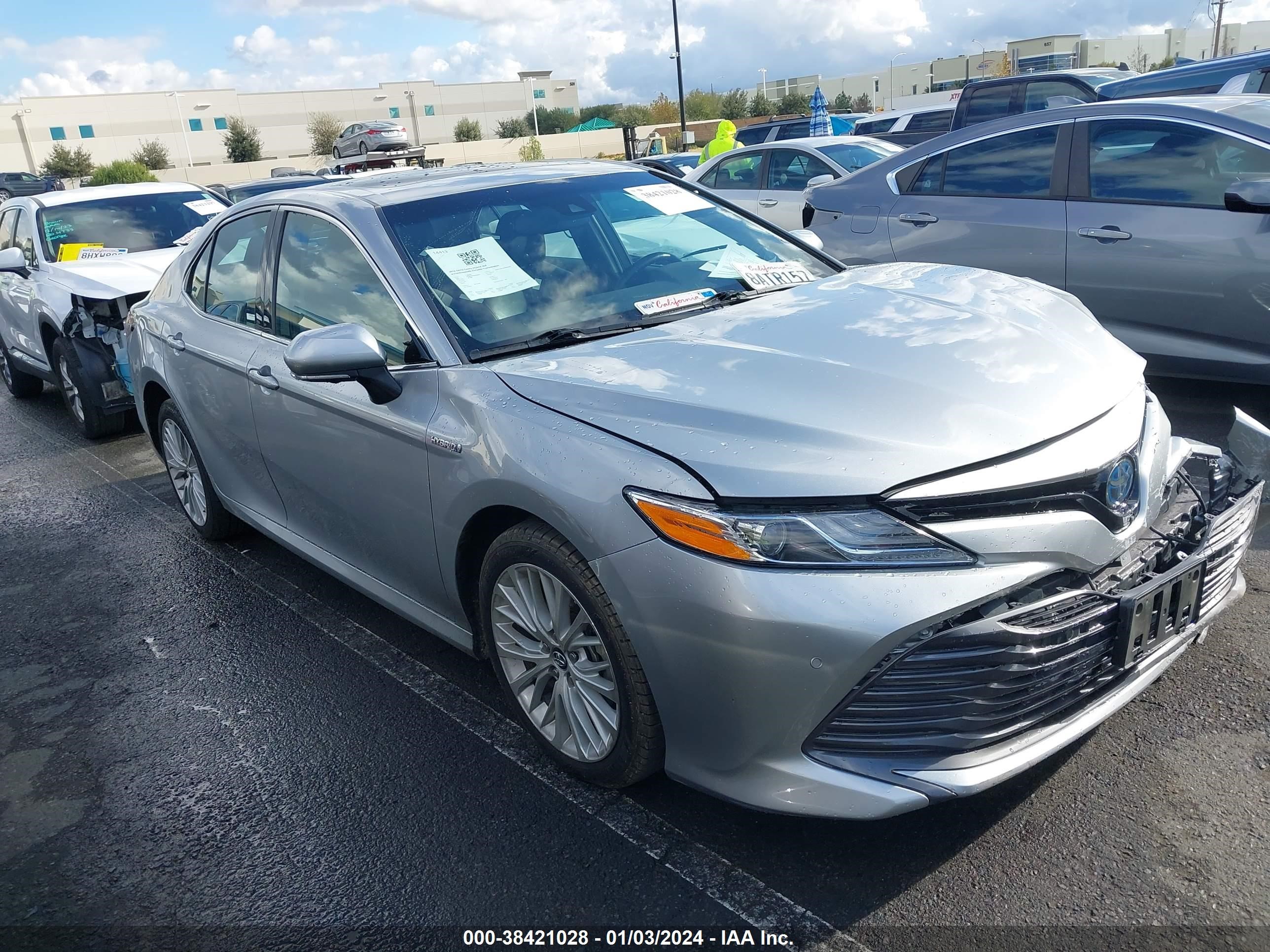 TOYOTA CAMRY 2018 4t1b21hk8ju502291