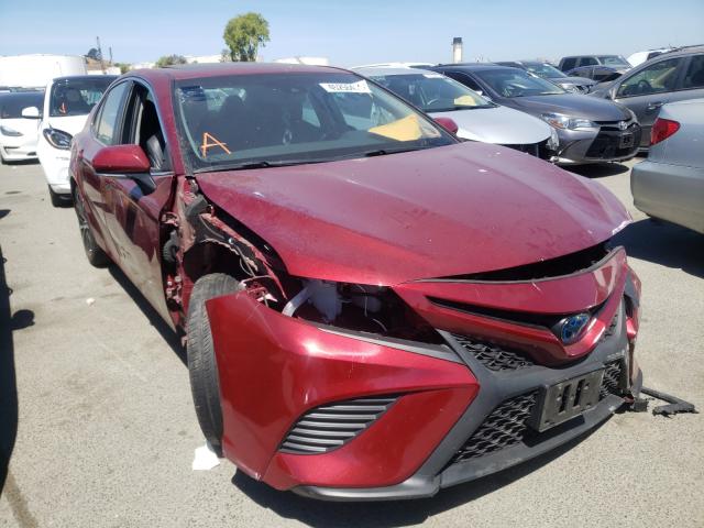 TOYOTA CAMRY HYBR 2018 4t1b21hk8ju510701