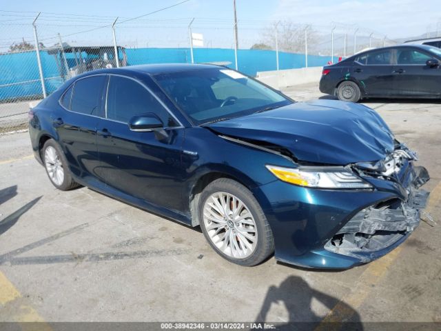 TOYOTA CAMRY HYBRID 2018 4t1b21hk9ju503935