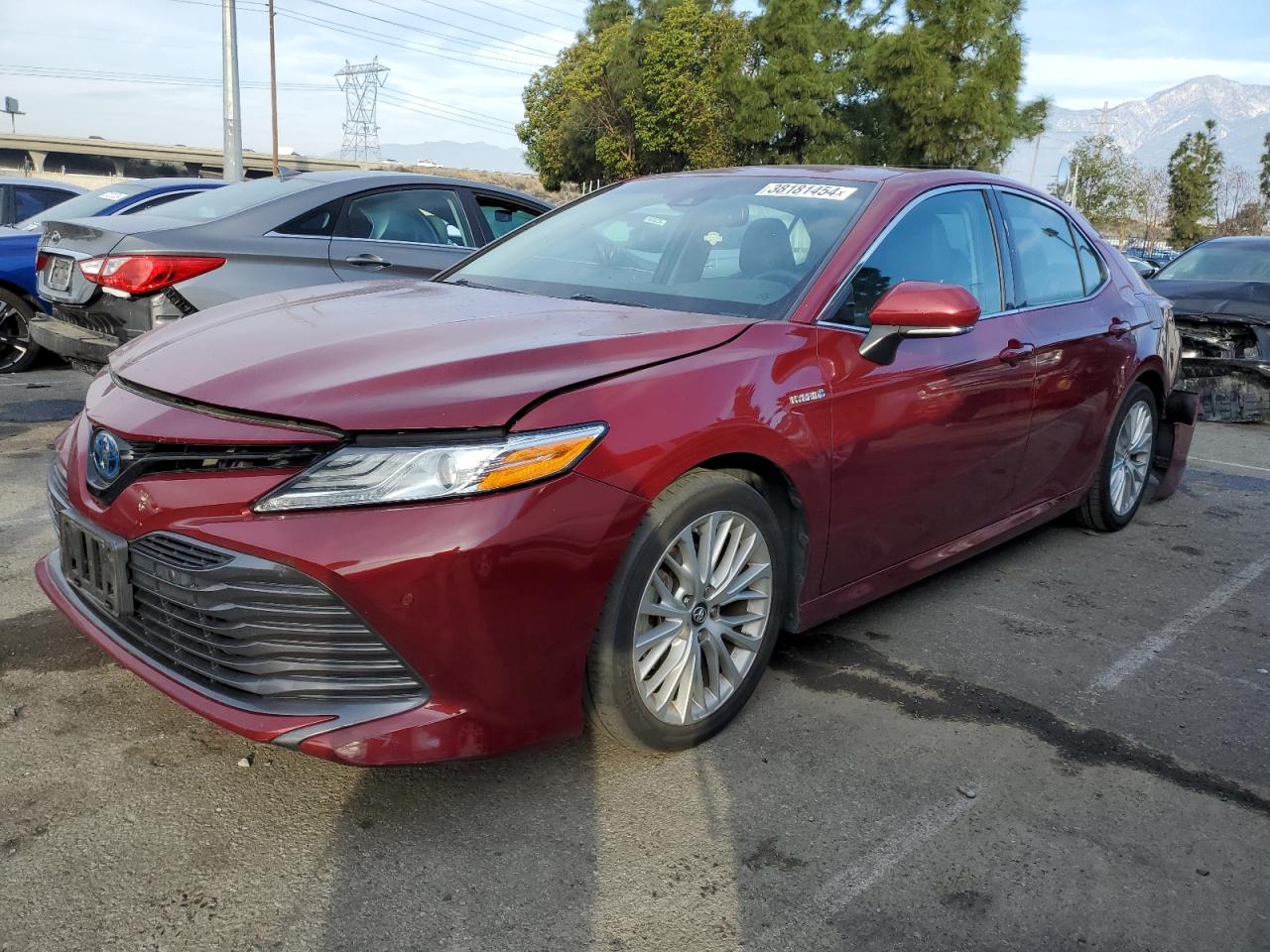 TOYOTA CAMRY 2018 4t1b21hk9ju504390