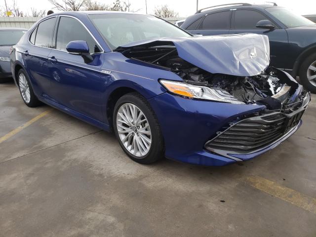 TOYOTA CAMRY HYBR 2018 4t1b21hk9ju509895