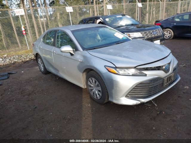 TOYOTA CAMRY HYBRID 2018 4t1b31hk1ju502145