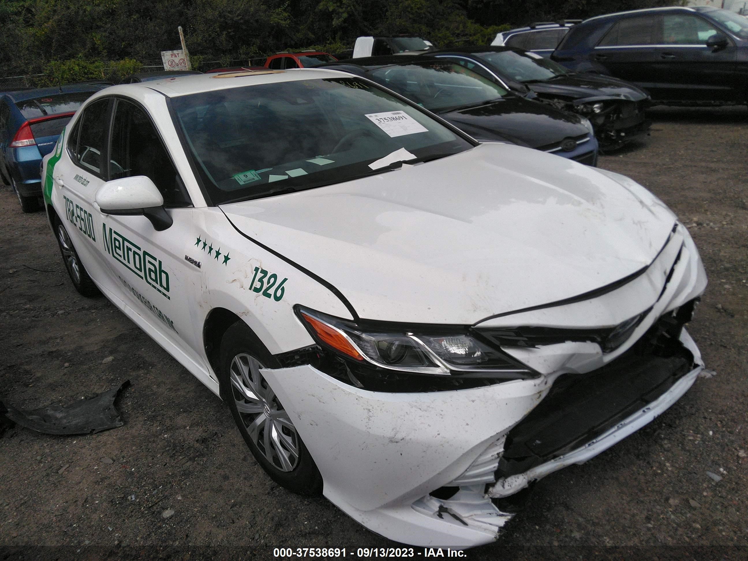 TOYOTA CAMRY 2018 4t1b31hk3ju507024