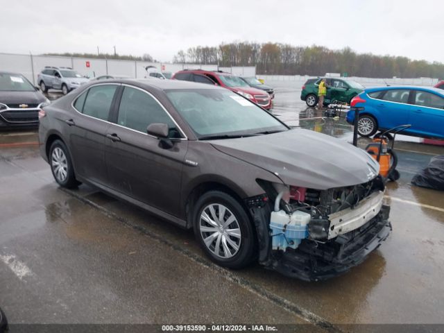 TOYOTA CAMRY HYBRID 2019 4t1b31hk5ku513036