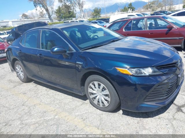 TOYOTA CAMRY HYBRID 2019 4t1b31hk8ku509059