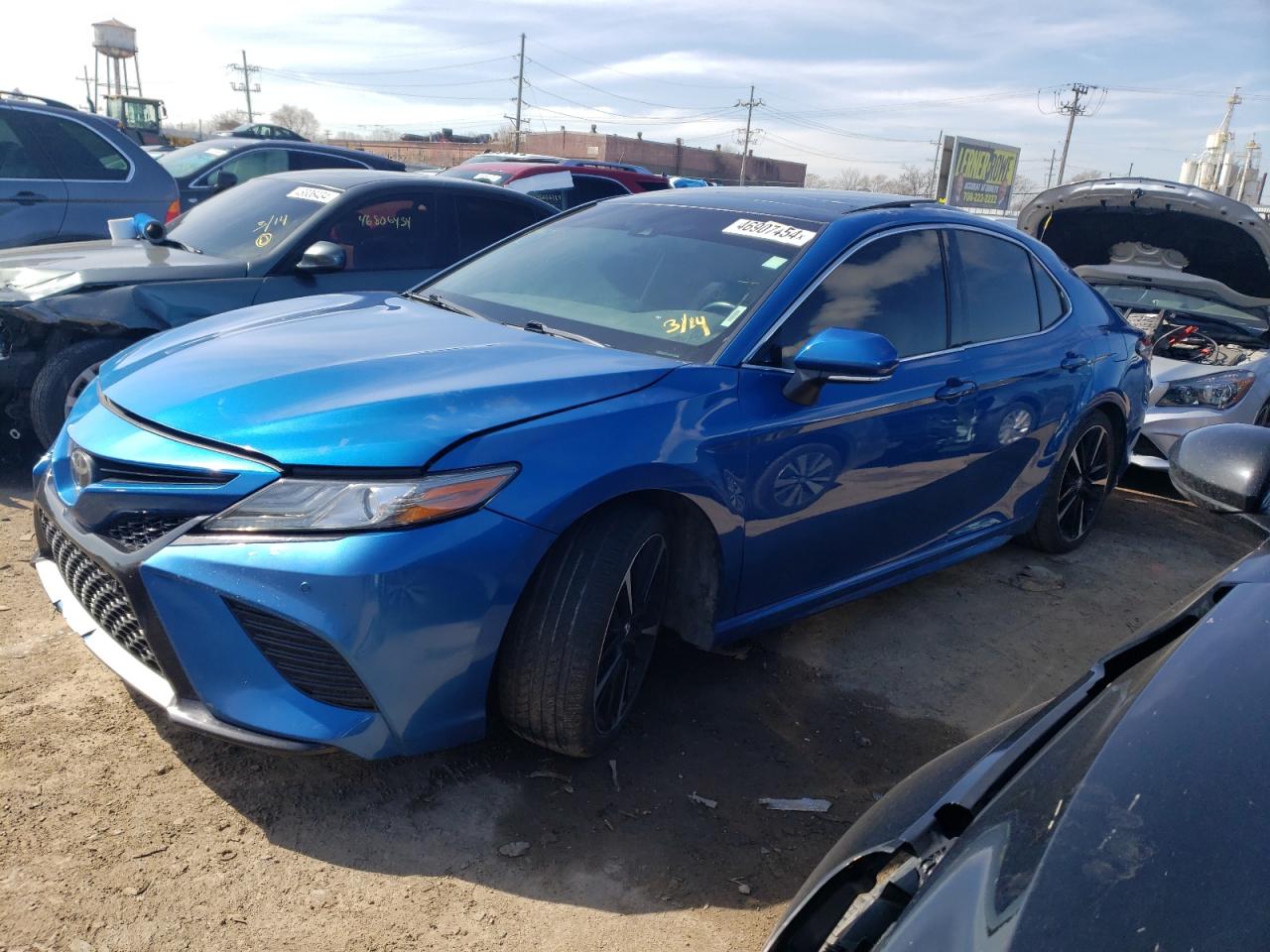 TOYOTA CAMRY 2018 4t1b61hk1ju021710