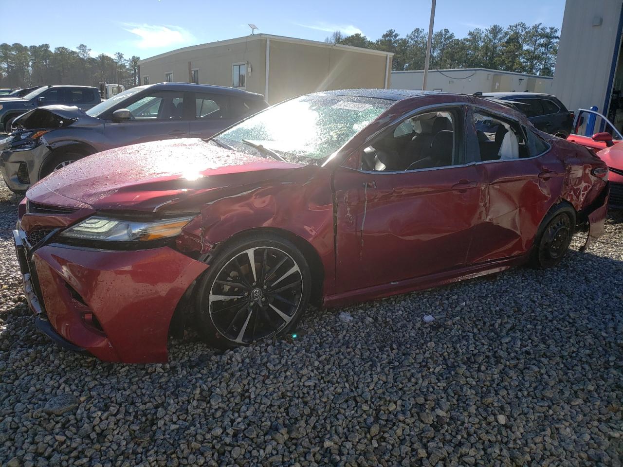 TOYOTA CAMRY 2018 4t1b61hk5ju505444