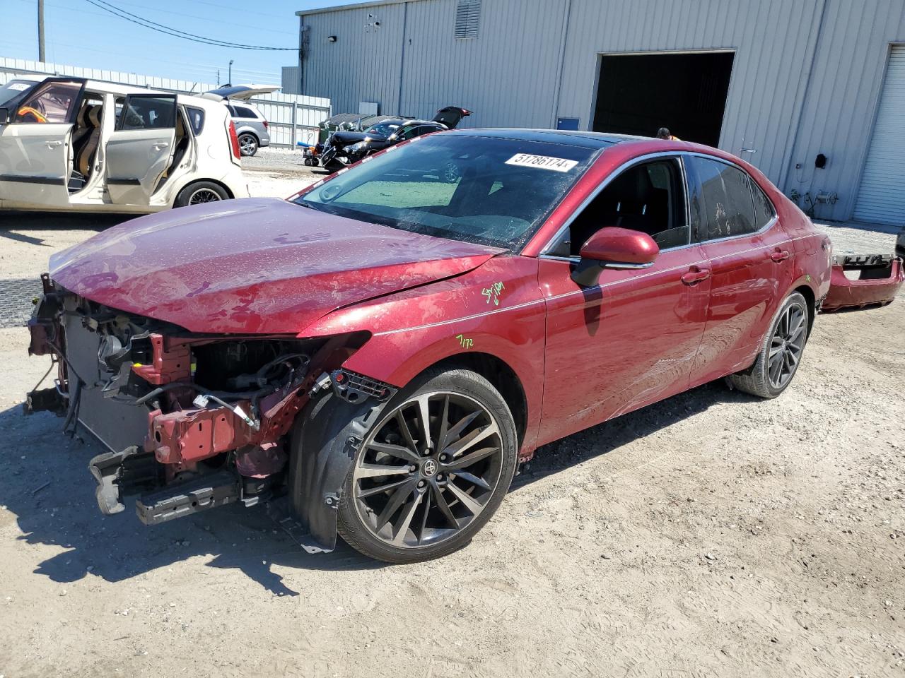 TOYOTA CAMRY 2018 4t1b61hk7ju535917