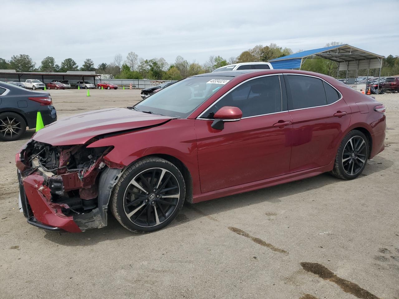 TOYOTA CAMRY 2018 4t1b61hk7ju593428