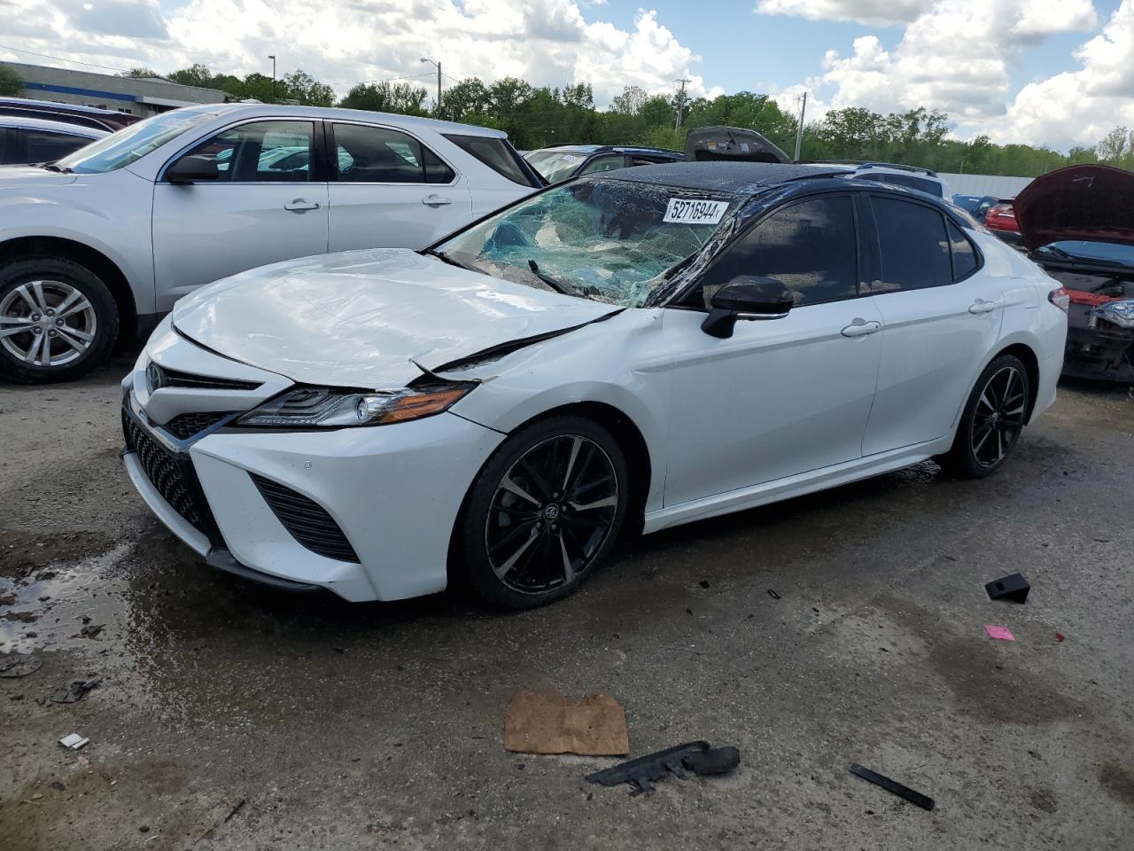 TOYOTA CAMRY 2018 4t1b61hk8ju078891