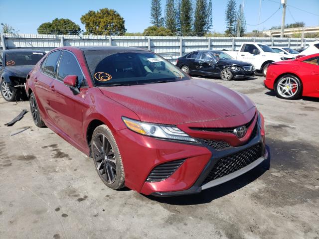 TOYOTA CAMRY XSE 2018 4t1b61hk8ju569123