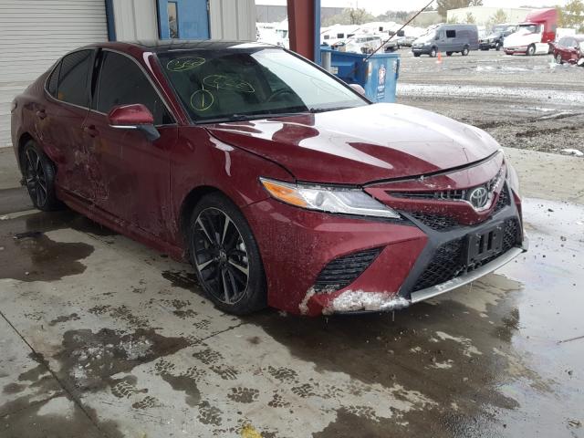 TOYOTA CAMRY XSE 2018 4t1b61hkxju534275