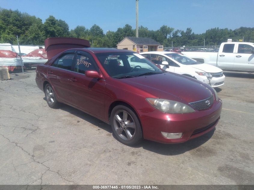 TOYOTA CAMRY 2005 4t1ba32k05u506753