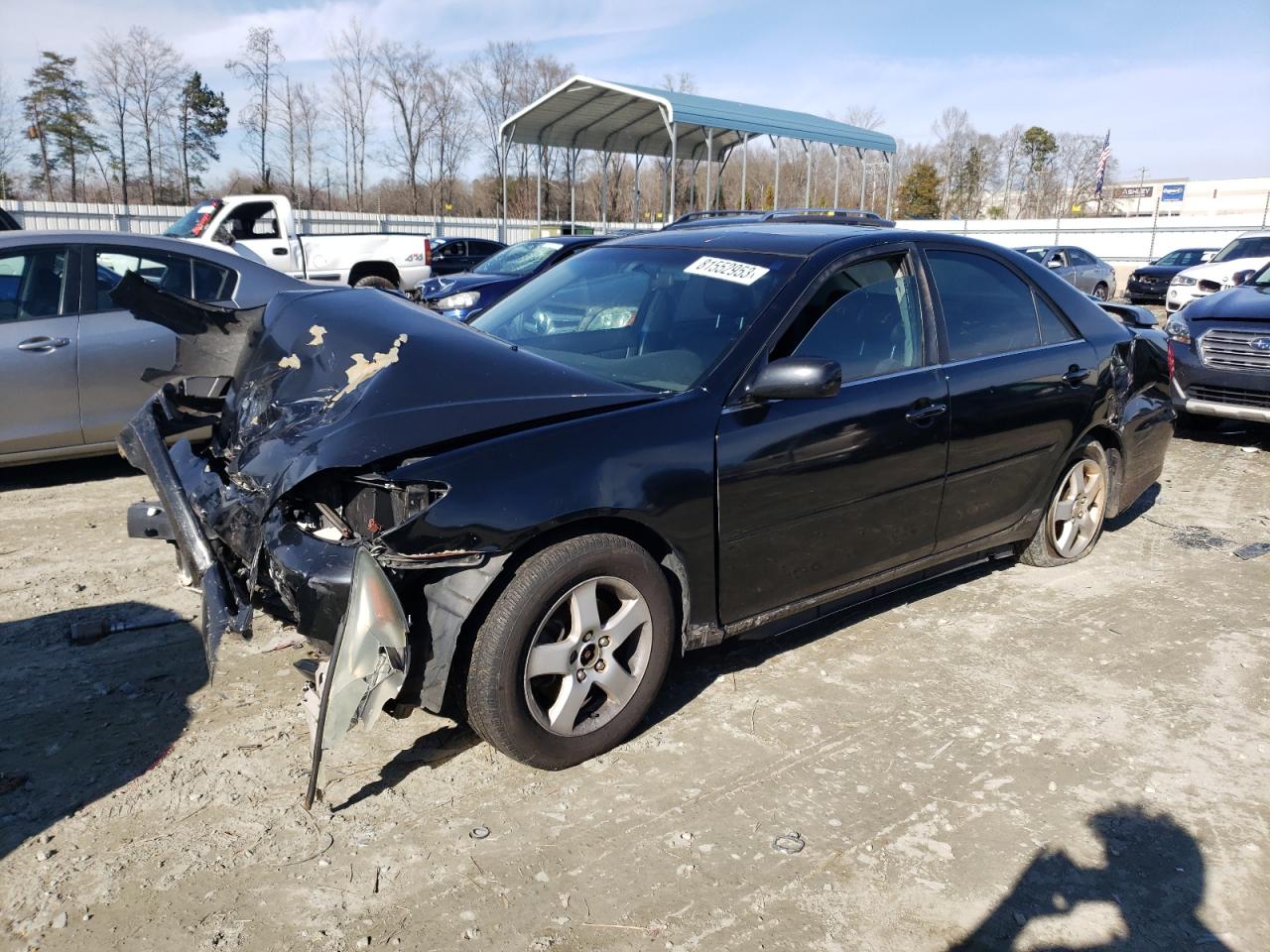 TOYOTA CAMRY 2004 4t1ba32k24u502427