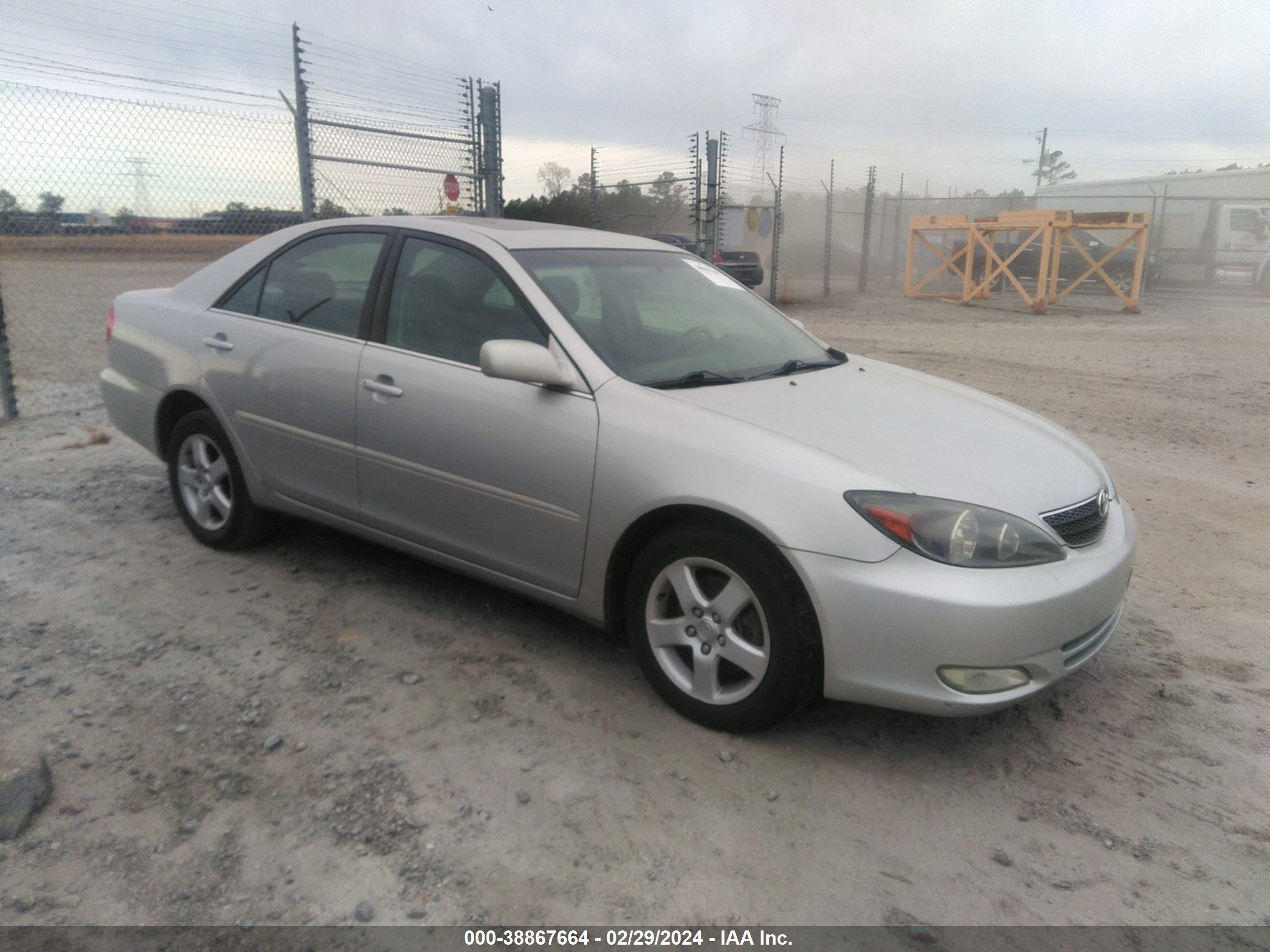 TOYOTA CAMRY 2004 4t1ba32k84u505090