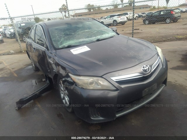 TOYOTA CAMRY HYBRID 2010 4t1bb3ek0au118103