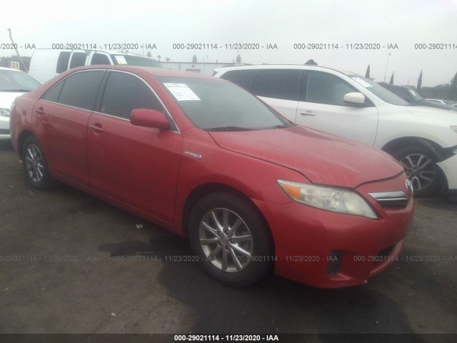 TOYOTA CAMRY HYBRID 2010 4t1bb3ek5au118274