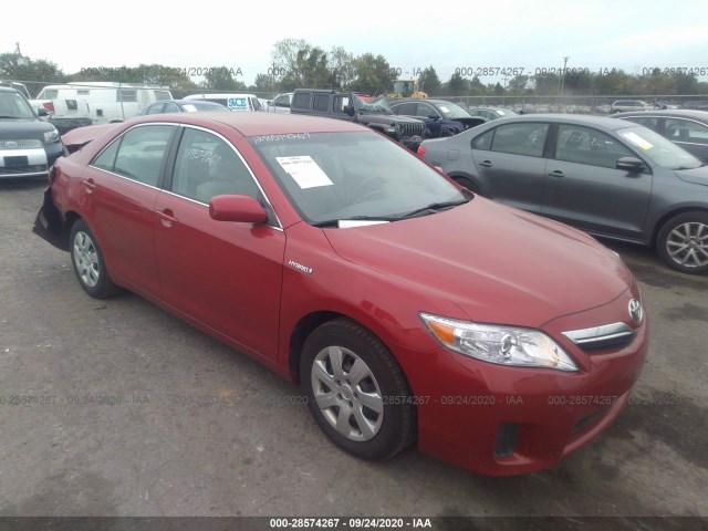 TOYOTA CAMRY HYBRID 2010 4t1bb3ek6au115903