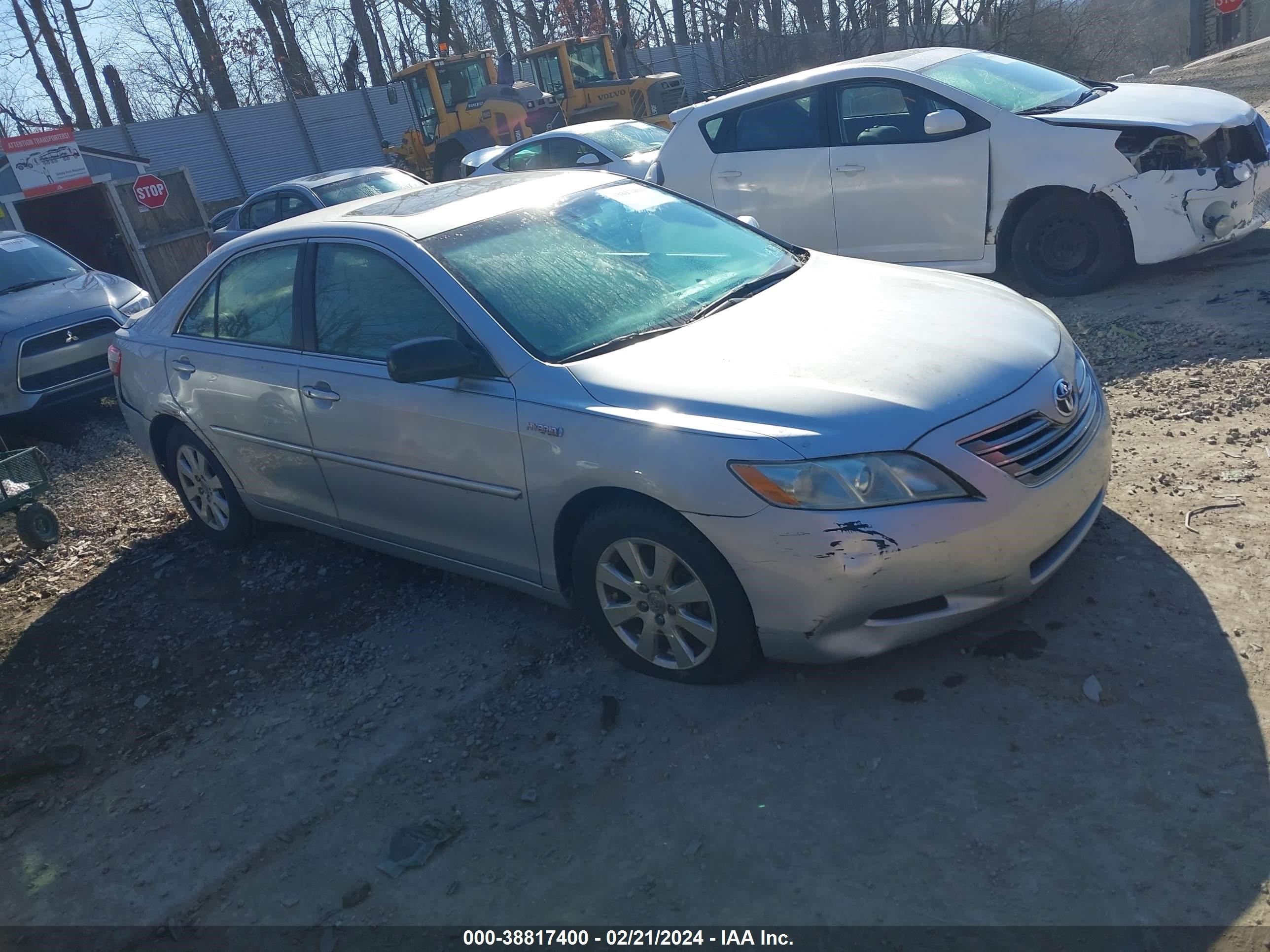 TOYOTA CAMRY 2007 4t1bb46k07u001506