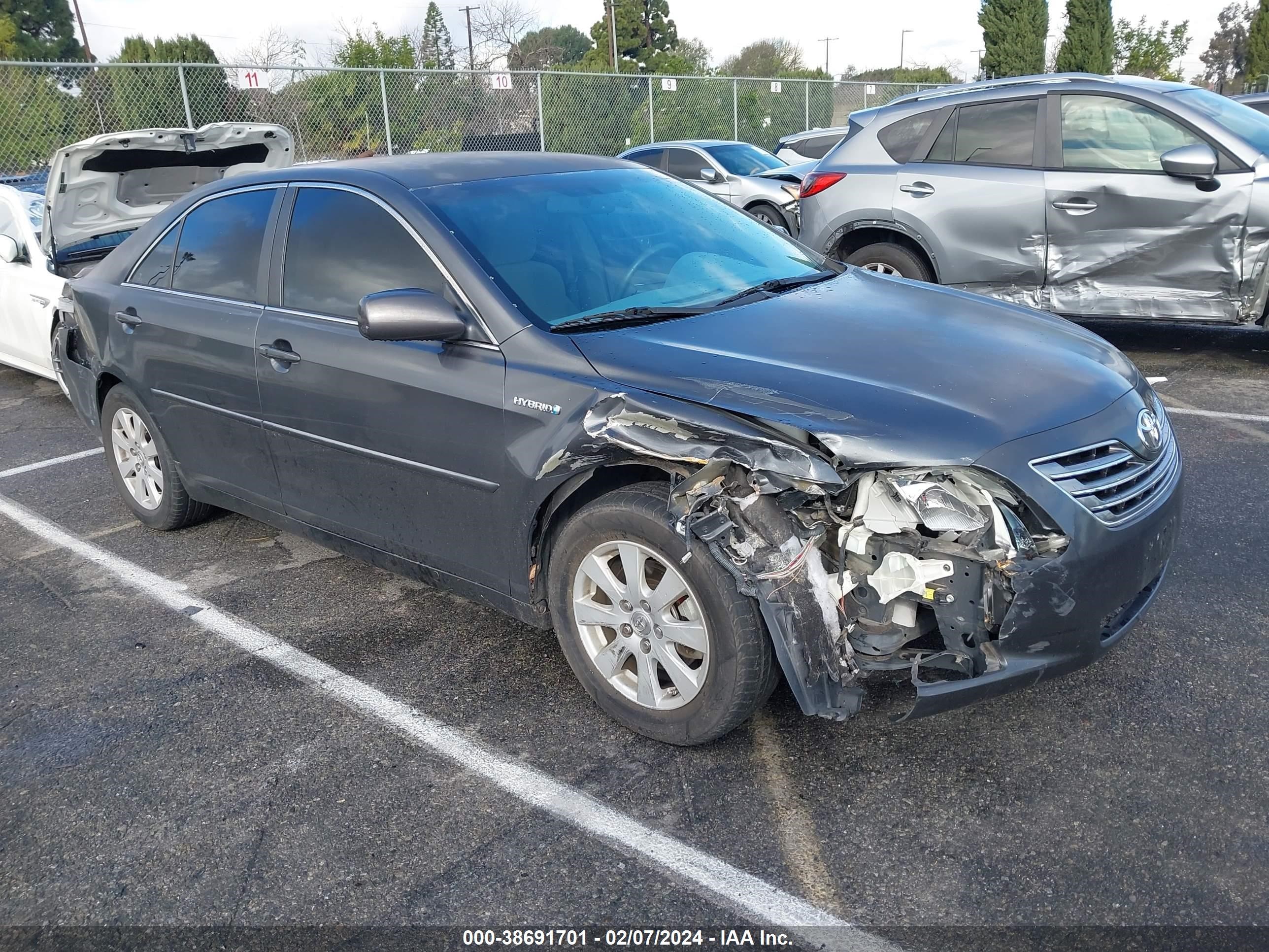 TOYOTA CAMRY 2007 4t1bb46k07u028320