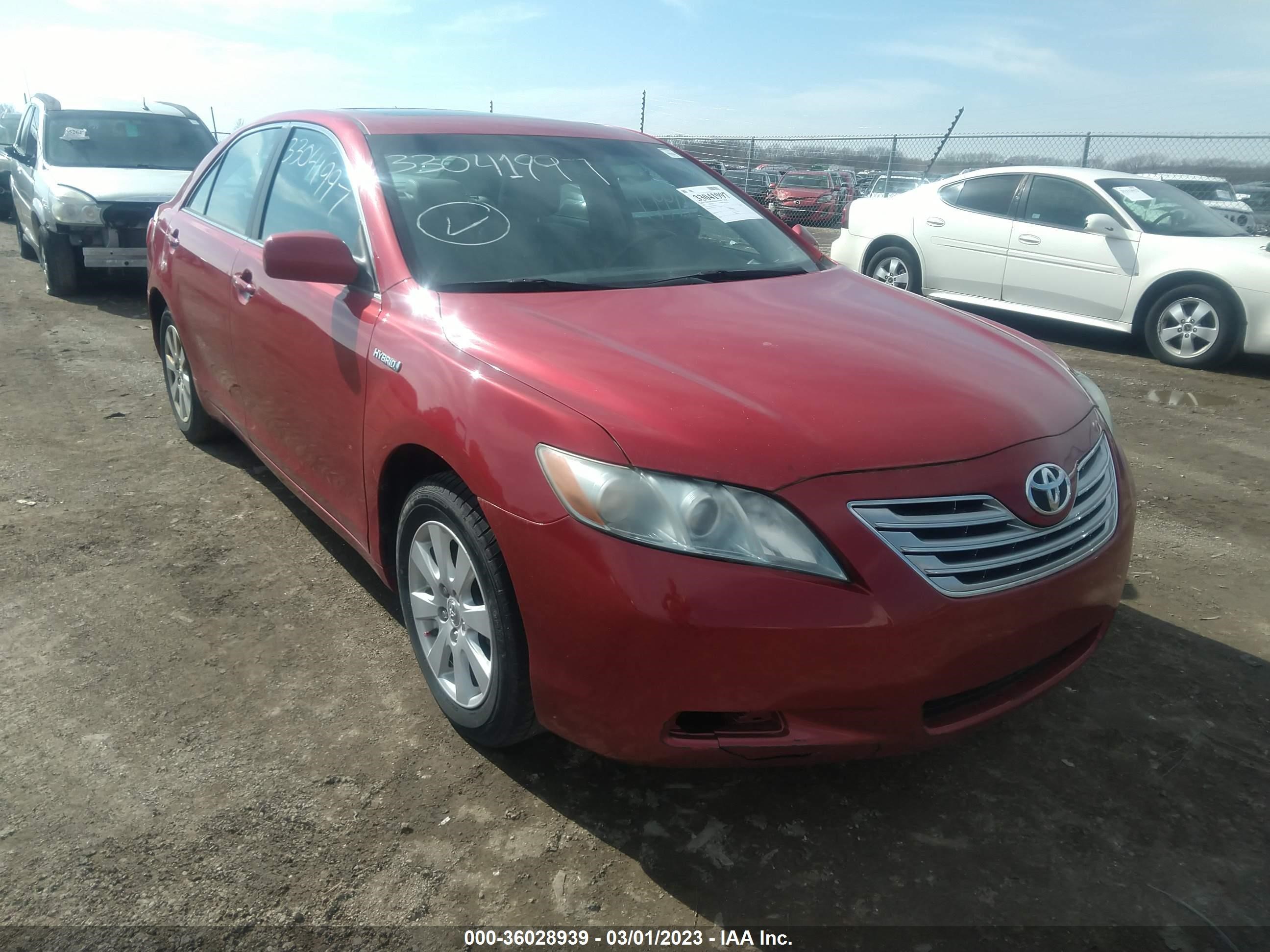 TOYOTA CAMRY 2008 4t1bb46k18u044527